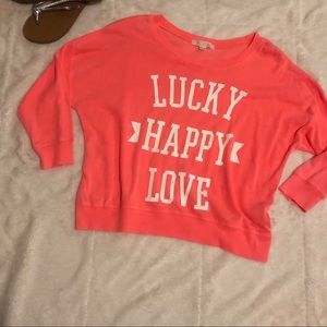 Forever 21 Lightweight Oversized Sweatshirt - Sz S